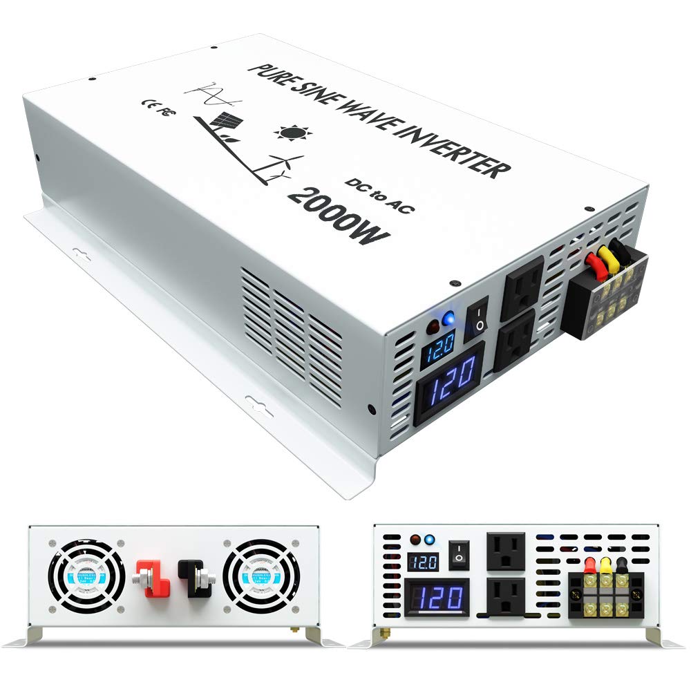 Onduleur solaire hors réseau,  - Inverter Pure Sine Wave 60Hz 120V 3000W avis et prix