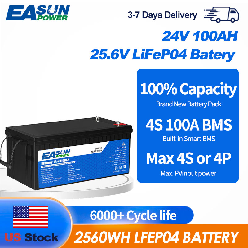 Batterie Lithium LiFePO4 Easun - Grid Tie Inverter Limiter 2000W avis et prix
