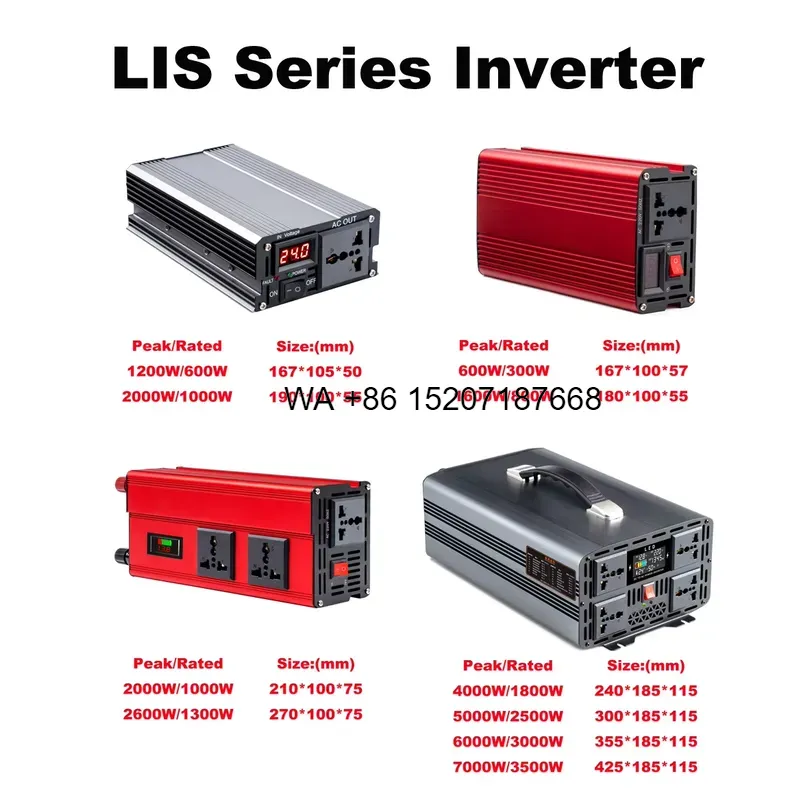 Wmwmnu pour LiHELi, onduleur d - Pure Sine Wave Inverter 5000W 48V 220V avis et prix